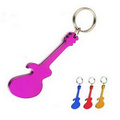 Guitar Aluminum Alloy Bottle Opener Keychain